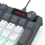 Redragon K718 Full-Size Mechanical Keyboard Red Switch Wired Rainbow Backlit thumbnail 5