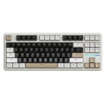 كيبورد Attack Shark X87 TKL 80% ميكانيكي ثلاثي الوضع لاسلكي RGB Hot-Swappable أبيض thumbnail 1