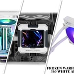 Thermalright Frozen Warframe 360 ARGB AIO Liquid Cooler White thumbnail 8