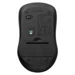 Rapoo 1680 Silent Wireless Mouse - Black thumbnail 3