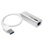 محول Tripp-Lite USB 3.0 إلى Gigabit Ethernet 10/100/1000 فضي thumbnail 2
