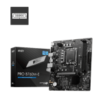 لوحة أم MSI B760M-E Pro B760 LGA1700 Micro-ATX DDR5 thumbnail 12