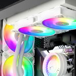 Arctic Liquid Freezer III 240 A-RGB AIO Liquid Cooler White thumbnail 3