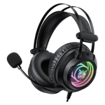 Onikuma X80 Abyss Mirror Wired Gaming Headset 50mm Drivers RGB thumbnail 4