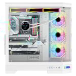 SAMA Neview 3021 Full-Tower ATX Case White Tempered Glass thumbnail 5