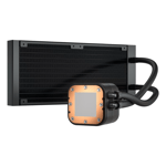 مبرد Corsair H100i Elite Capellix 240mm AIO سائل أسود thumbnail 5