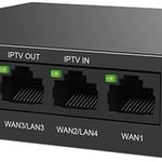 Tenda Gigabit Ethernet 5-Port PoE Router thumbnail 4