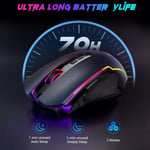 ماوس Redragon Griffin M602-KS 16000 DPI Dual-Mode RGB أسود thumbnail 6