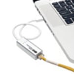محول Tripp-Lite USB 3.0 إلى Gigabit Ethernet 10/100/1000 فضي thumbnail 3