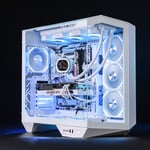 DarkFlash DY470 Mid-Tower ATX Case White Tempered Glass thumbnail 8
