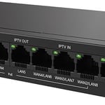 Tenda Gigabit PoE Router G0-8G-PoE 9-Port thumbnail 4