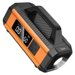 سمارت باور بانك Hoco QS4 10000mAh Jump Starter Air Pump أسود thumbnail 4