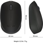 ماوس Logitech M171 1000 DPI لاسلكي أزرق thumbnail 45
