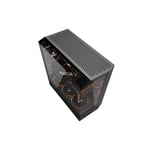 darkFlash DY460 Black Dual-Chamber Mid-Tower ATX PC Case (Included 4 ARGB Fans / 3-Sided Panoramic Tempered Glass / Back-Connect Motherboard Support / USB-C 10Gbps) thumbnail 3
