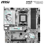 MSI B840M GAMING PLUS WIFI6E AMD AM5 DDR5 Micro-ATX Motherboard thumbnail 3