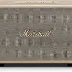 Marshall Woburn III Bluetooth Home Speaker - Loud Stereo Sound with Bass and Treble Controls , Plug-in Powered , Record Player Compatible , HDMI, RCA, 3.5mm Aux Inputs - Cream thumbnail 1