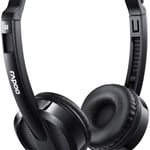 Rapoo H120 Wired Stereo USB Headset Noise-Cancelling Black thumbnail 6