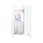 XIGMATEK Aqua V Mid-Tower ATX Case White Tempered Glass thumbnail 3