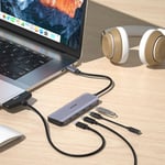 محول USB Unitek H1107K 4-Port USB-C Hub thumbnail 6