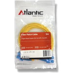 كيبل Atlantic Fiber Optic Patch Cord SC إلى SC Single Mode OS2 Duplex UPC 5M thumbnail 4