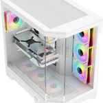 SAMA Neview 3021 Full-Tower ATX Case White Tempered Glass thumbnail 8