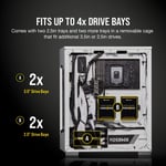 Corsair iCUE 220T RGB Airflow Mid-Tower ATX Case White Tempered Glass thumbnail 2