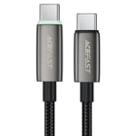 كيبل AceFast C23-03 USB-C إلى USB-C 60W 1.2m أسود thumbnail 2