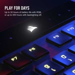 كيبورد Corsair K100 Air Full-Size Low-Profile Mechanical Wireless RGB thumbnail 5
