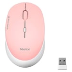 Meetion R570 Silent Wireless Mouse - Pink thumbnail 4