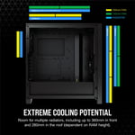 Corsair iCUE 4000D Mid-Tower Case Black Tempered Glass RGB thumbnail 11