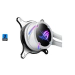 مبرد ASUS ROG Strix LC II 360mm أبيض ARGB thumbnail 4