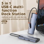 محول LDNIO DS-15H 5 في 1 USB-C مع HDMI 4K و 100W PD و 3x USB 3.0 thumbnail 3