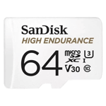 SanDisk High Endurance 64GB microSDXC UHS-I Memory Card thumbnail 3