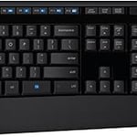Logitech MK345 Wireless Combo Keyboard and Mouse Black thumbnail 1