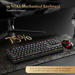 كيبورد Redragon Kumara K552 TKL ميكانيكي RGB سلكي thumbnail 4