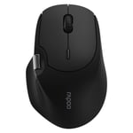 ماوس Rapoo MT560 4000 DPI Dual-Mode لاسلكي أسود thumbnail 1