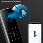 Locstar LS-A60 Smart Door Lock 6-in-1 WiFi App Fingerprint Keypad thumbnail 5