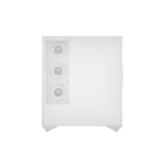 darkFlash DY460 White Dual-Chamber Mid-Tower ATX PC Case (Included 4 ARGB Fans / 3-Sided Panoramic Tempered Glass / Back-Connect Motherboard Support / USB-C 10Gbps) thumbnail 8