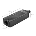 محول Orico UTK-U3 USB 3.0 إلى Gigabit Ethernet أسود thumbnail 5