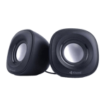Kisonli V350 Mini Speakers Black USB Wired thumbnail 3