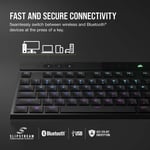 كيبورد Corsair K100 Air Full-Size Low-Profile Mechanical Wireless RGB thumbnail 3