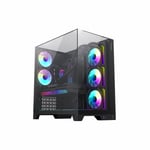 GAMEMAX Infinity Plus Mid-Tower ATX Case Black Tempered Glass thumbnail 2