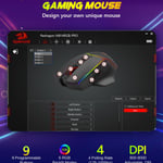 Redragon M814 RGB-Pro Gaming Mouse 8000 DPI Dual-Mode thumbnail 5