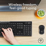 كيبورد Logitech MK270 Full-Size لاسلكي مع ماوس thumbnail 12