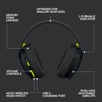 Logitech G435 LIGHTSPEED Wireless Gaming Headset - Black thumbnail 9
