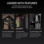 كيس Corsair 5400 RS-R Mid-Tower أسود زجاجي مقوّى ARGB thumbnail 12