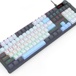 Redragon K718 Full-Size Mechanical Keyboard Red Switch Wired Rainbow Backlit thumbnail 7