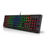 كيبورد Redragon SURARA K582 Full-Size ميكانيكي سلكي RGB thumbnail 3