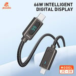 كيبل Jeqang USB-C إلى USB-C 66W 1m thumbnail 3
