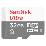 SanDisk Ultra 32GB microSDHC UHS-I Memory Card with Adapter thumbnail 2